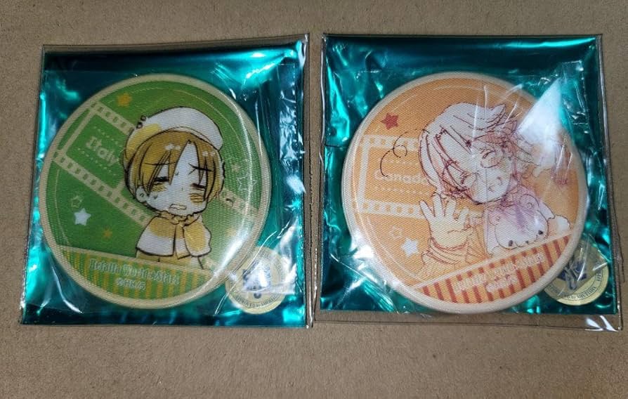 ヘタリア アメリカ カナダ チェンジング缶バッジ ヘタリア アメリカ