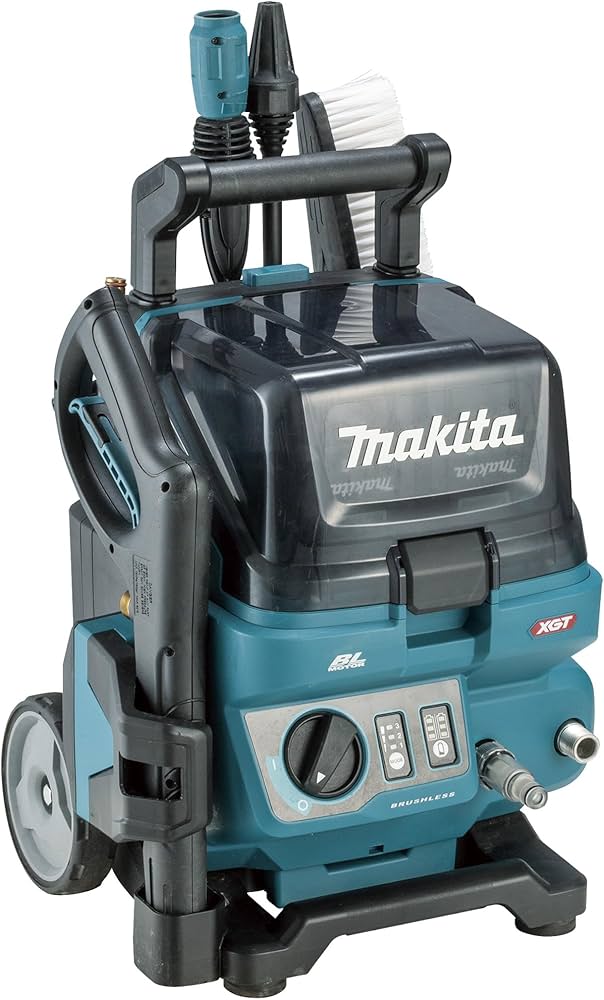 Amazon | マキタ(Makita) 充電式高圧洗浄機 40Vmax バッテリ・充電器