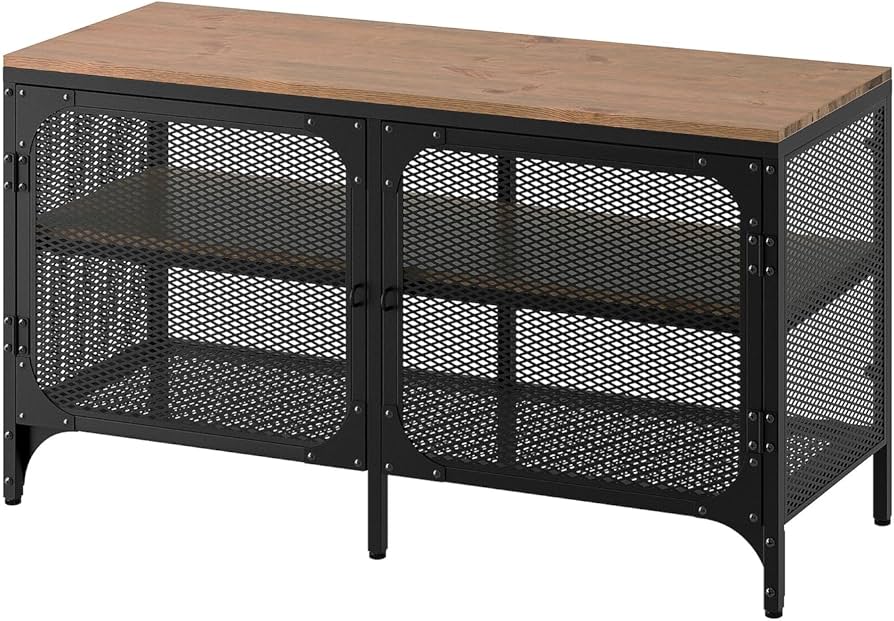 IKEA FJALLBO テレビ台 FJÄLLBO TV unit, black, 78x173/4x211/4