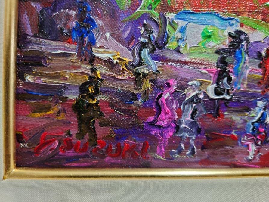 ペン画 鈴木 康雄 画伯作品 4号 値下げ ペン画 鈴木 康雄 画伯作品 4