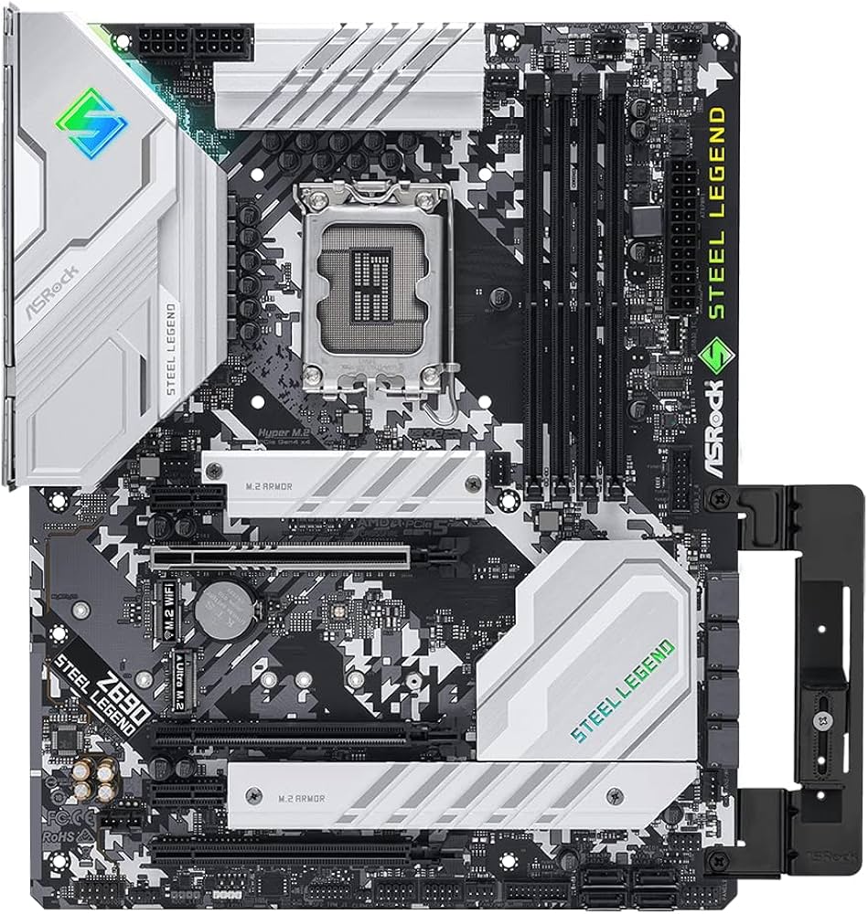 Amazon | ASRock マザーボード Z690 Steel Legend Intel 第12世代 CPU