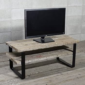 Amazon.co.jp: BigOne 鉄棚 TV台 鉄脚2脚セット 高さ405mm テレビ