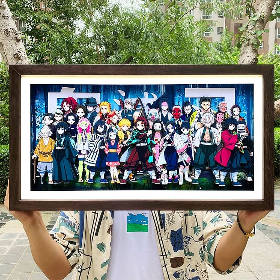 Amazon.co.jp: AooCare 鬼滅の刃 竈門炭治郎 禰豆子 画 周辺 グッズ