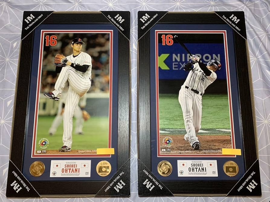 大谷翔平 2023WBC 日本優勝記念フォトフレーム ハイランド社製フォト