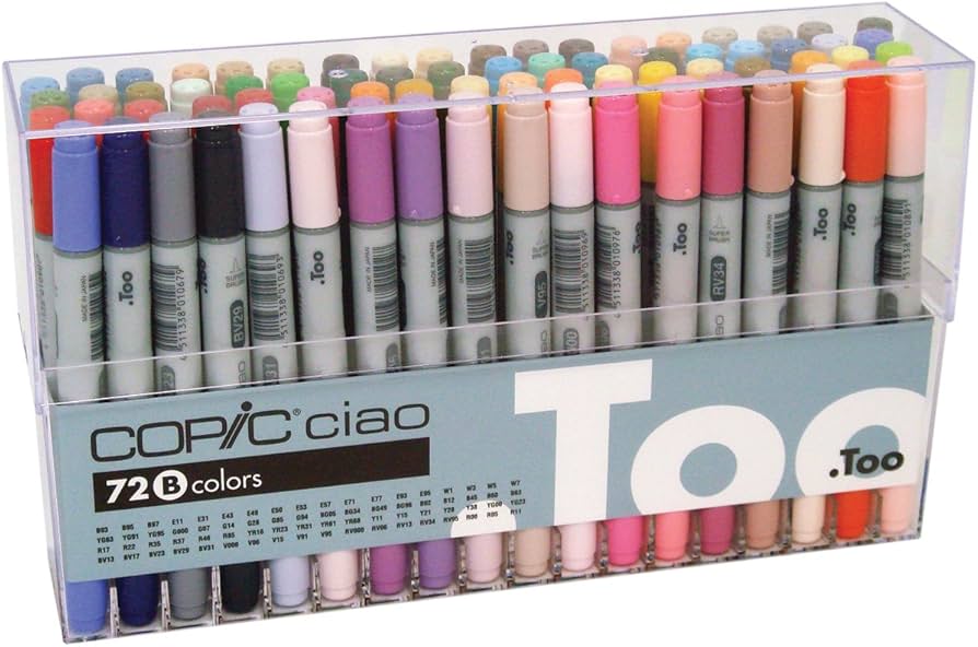 Amazon.com: Copic Ciao Marker 72/Set
