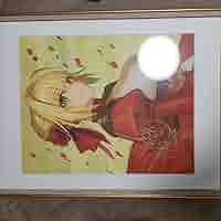 Fate ワダアルコ展 ネロ B4 複製画 原画 サイン無し Fate ワダアルコ展