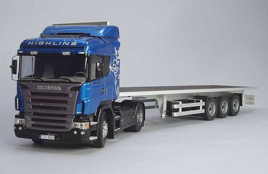 SCANIA R470 電動 トレーラー 1/14スケール タミヤ 1/14 電動RCビッグ