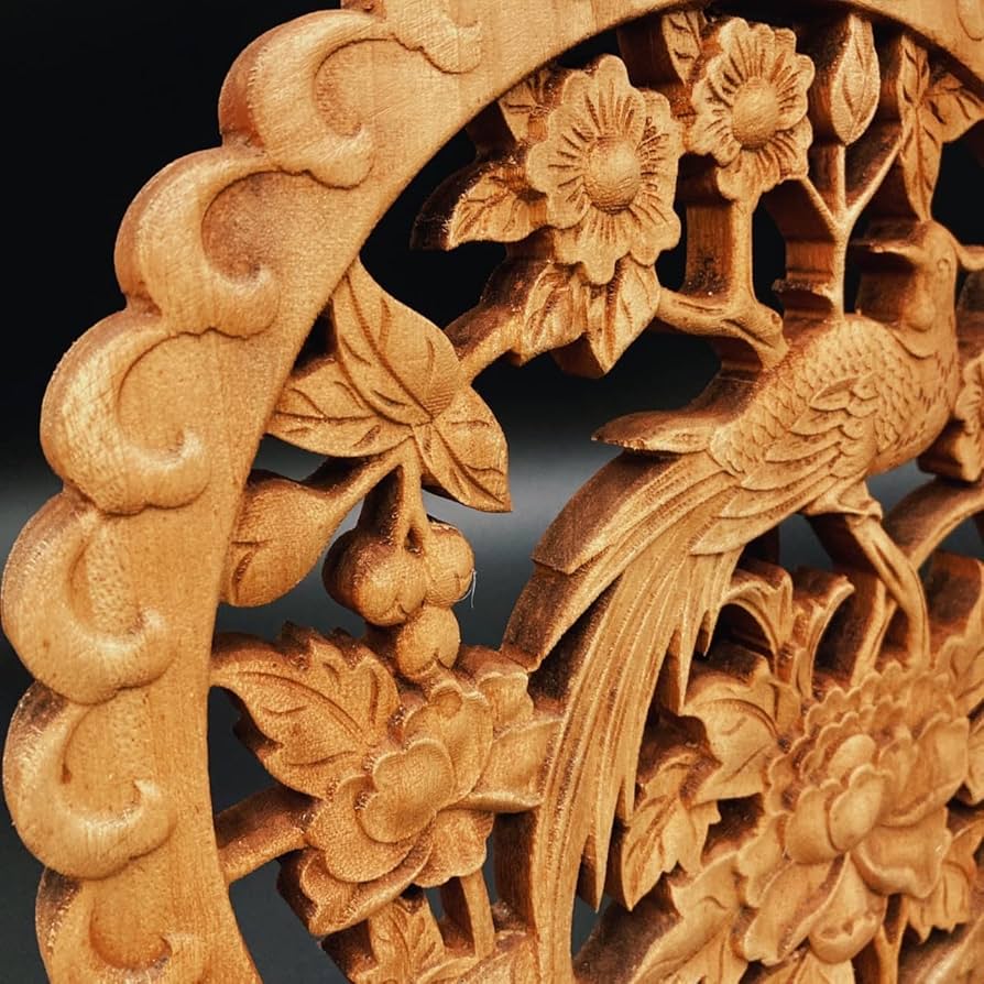 Y2556 高級彫刻 透かし彫り 花彫刻 蓋物 総重量89.7g Y2556 高級彫刻