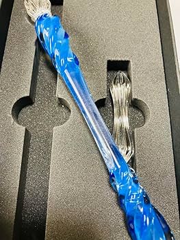 Amazon | ガラス工房LUC ガラスペン ゴースト ブルー | 筆ペン