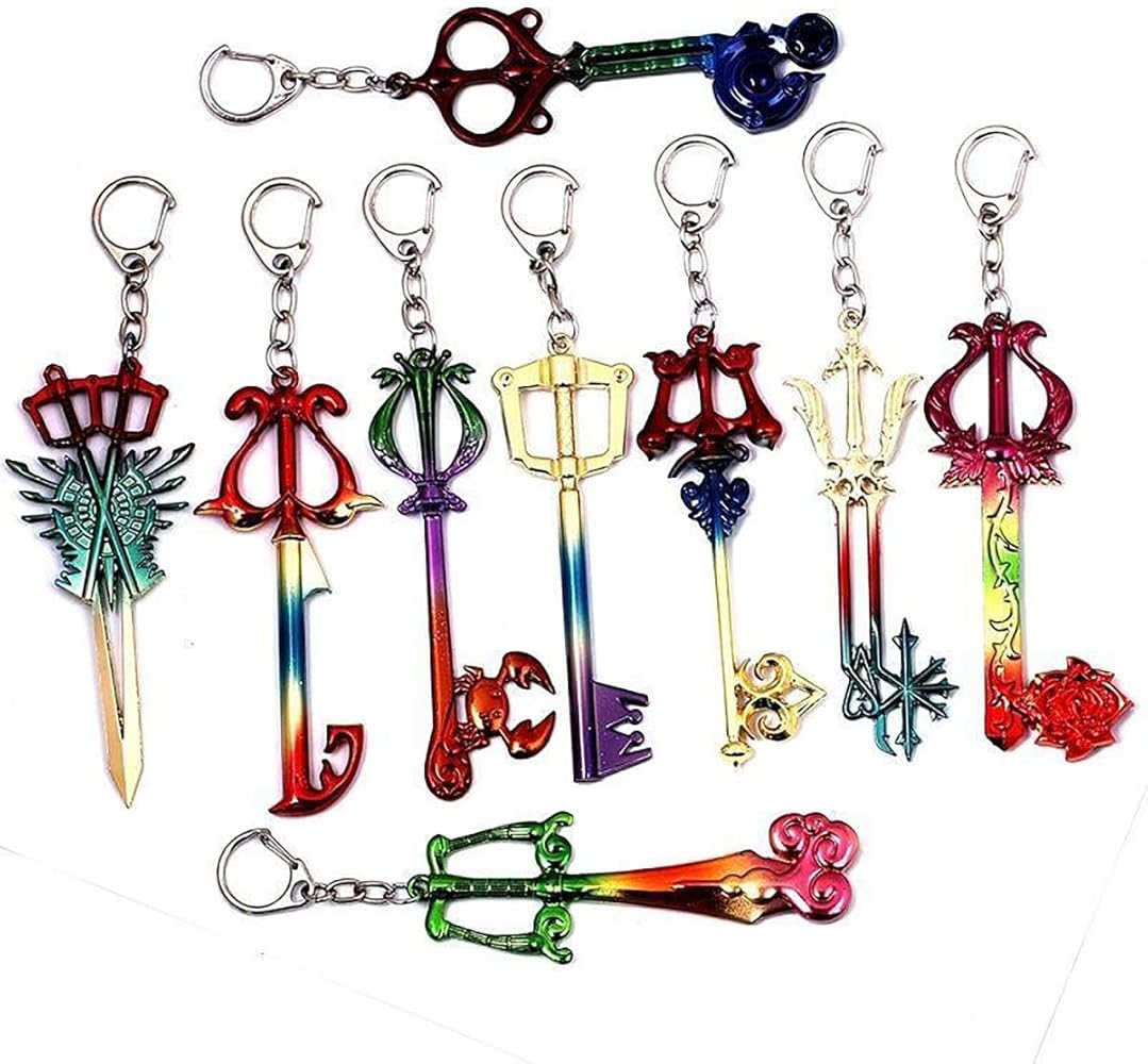 キングダムハーツ KINGDOM HEARTS キーブレード キーホルダー19本