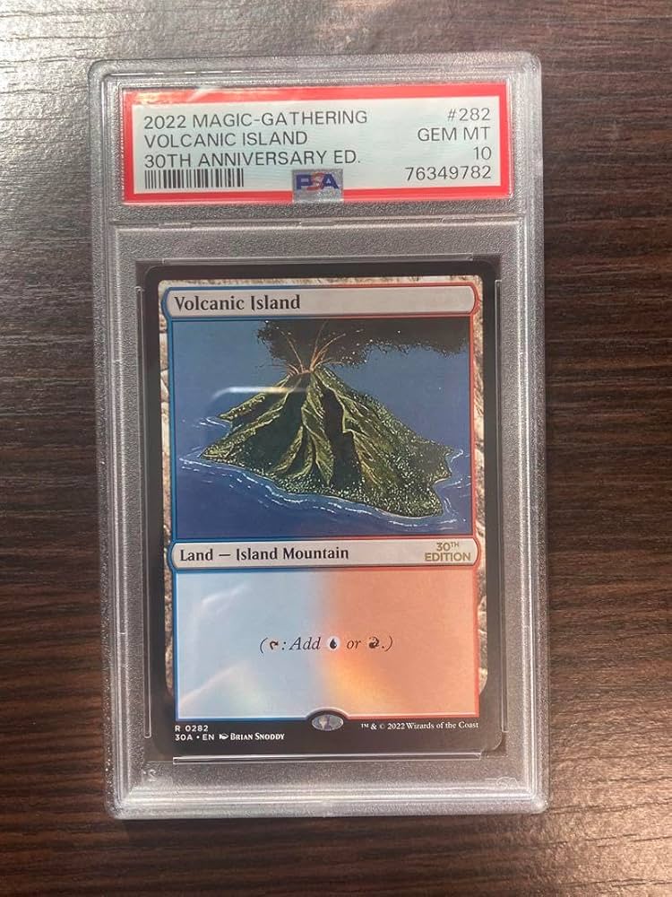 マジック：ザ・ギャザリング PSA10 Volcanic MTG 30th edition