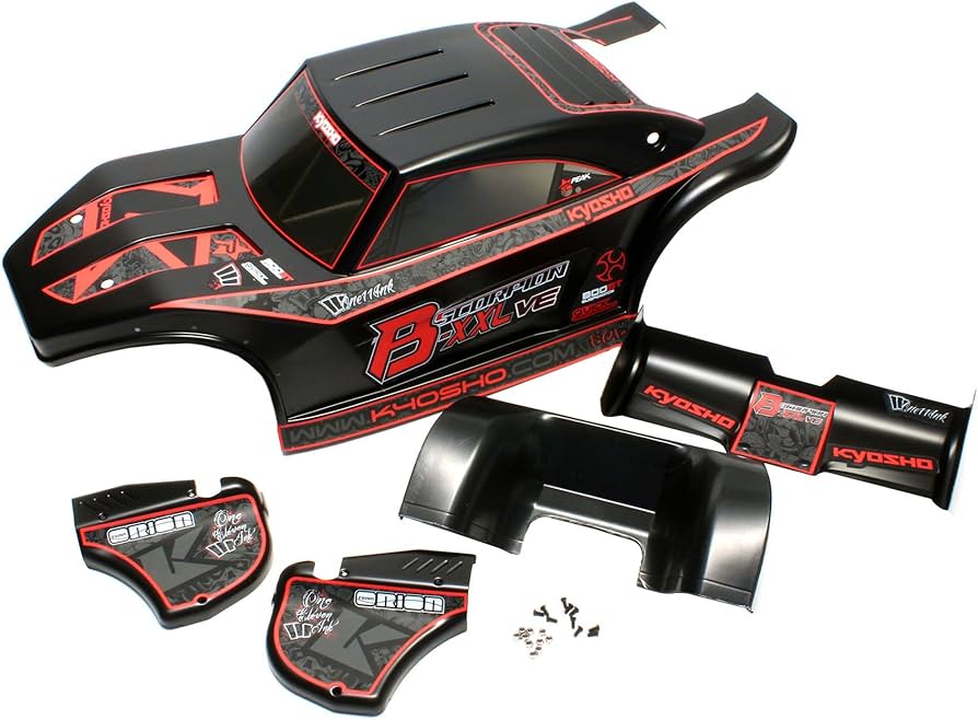 Amazon.co.jp: 京商 塗装済み完成ボデイセット (スコーピオンB-XXL VE