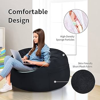 Amazon.co.jp: ビーズクッション 5/6/7ft 特大 ひとをだめにする