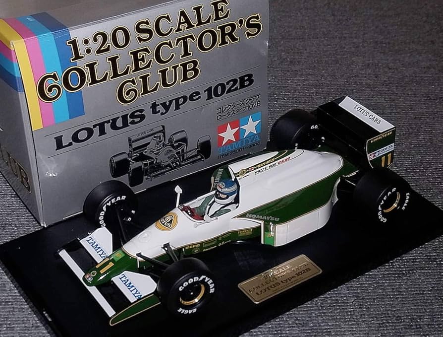 タミヤ 1/20 ロータス 102B 後期型 91年 日本GP M.ハッキネン 1991