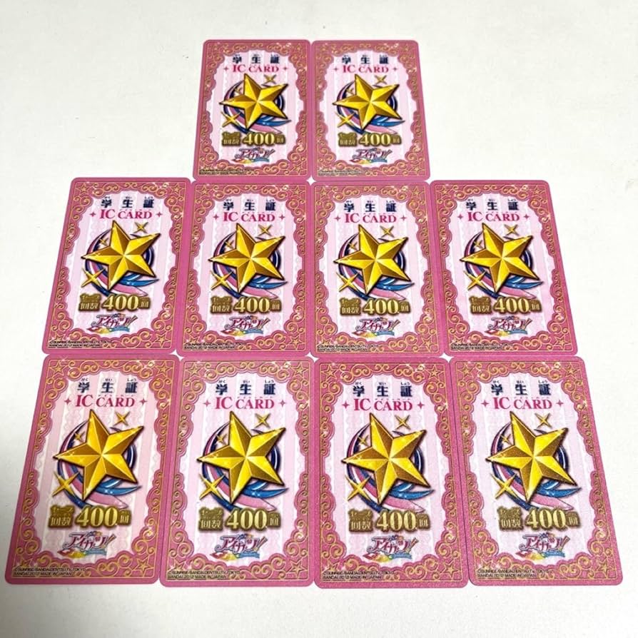 アイカツカード プレミアムレアドレス4種セット！ 学生証 カードケース