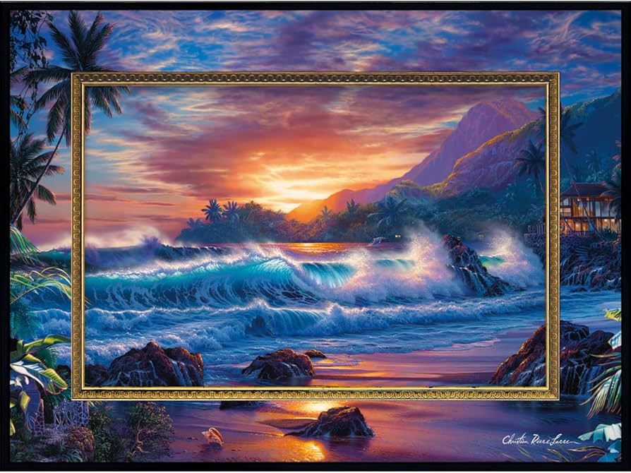 クリスチャン.リース. ラッセン. 絵画 クリスチャン .リース.ラッセン.絵画