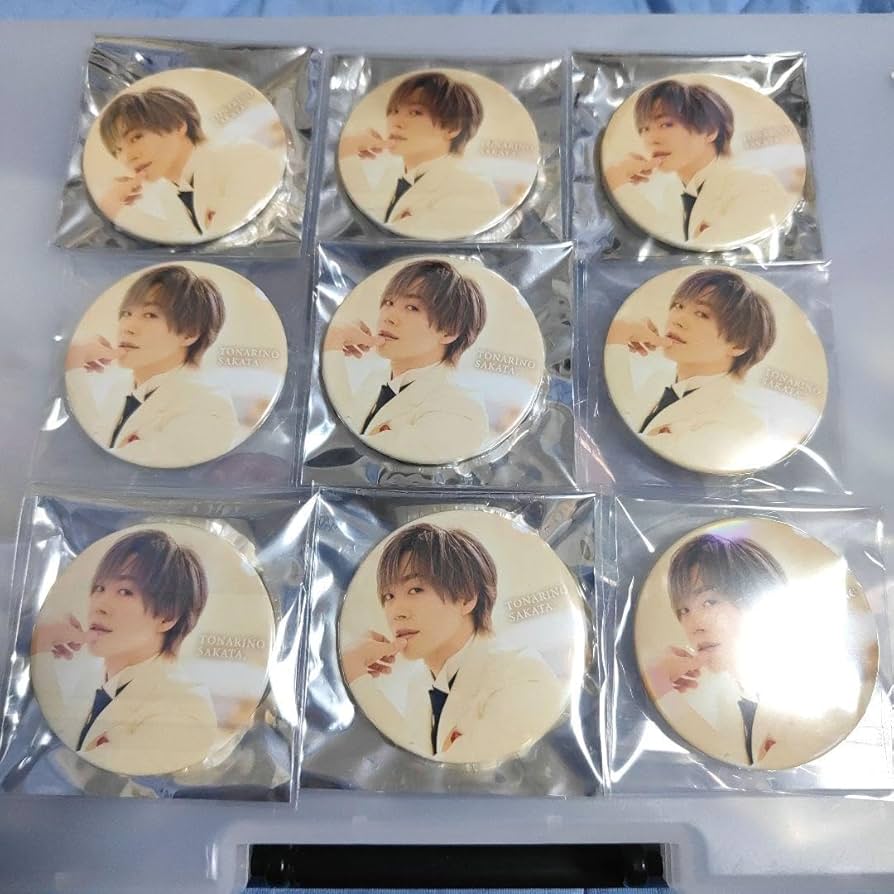 あほの坂田 となりの坂田 缶バッジ グッズ Missa 2024 浦島坂田船 あほ