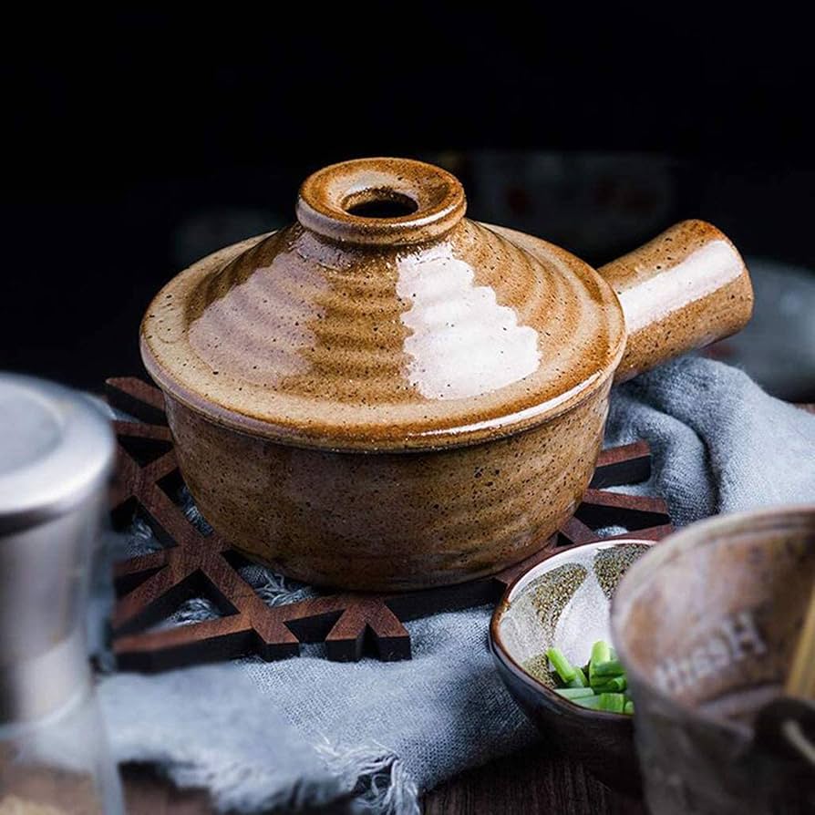 Amazon｜取っ手付きセラミックスープボウル,日本陶磁器キャセロール