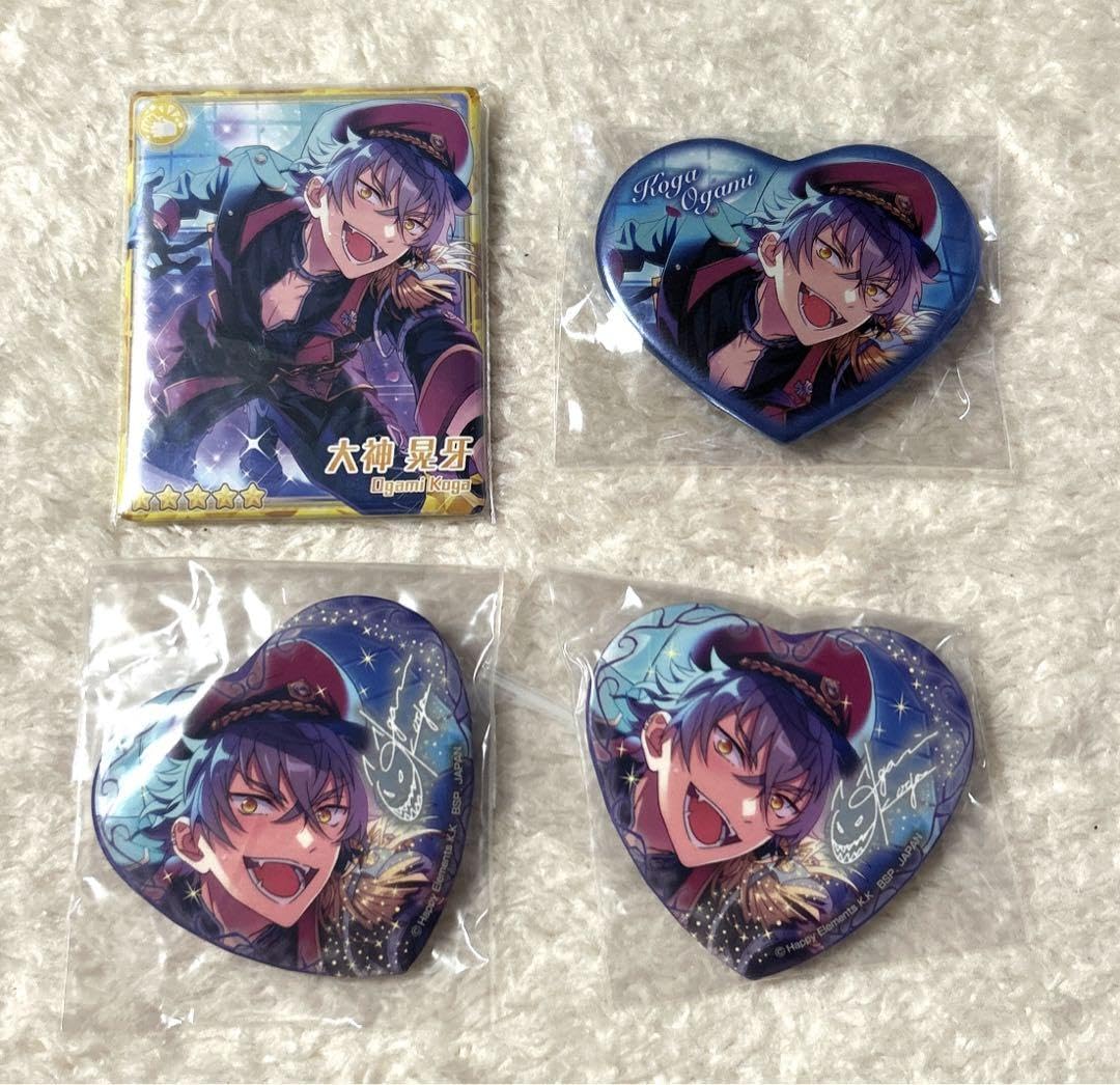 あんスタ 2023 WINTER IDOL 缶バッジ 大神晃牙 あんさんぶるスターズ