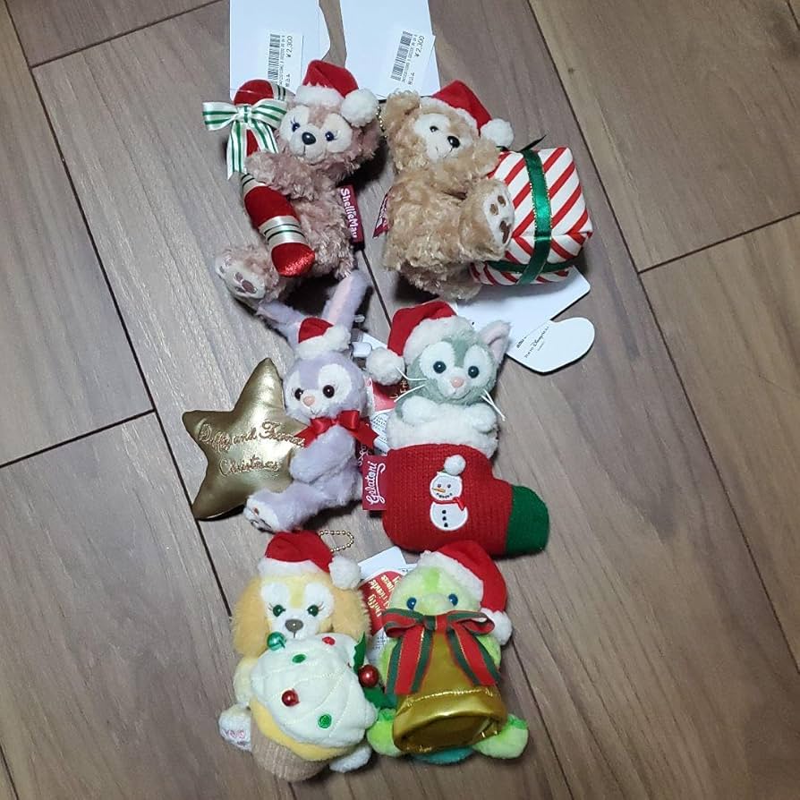 ダッフィー クリスマス ぬいぱ 6人セット