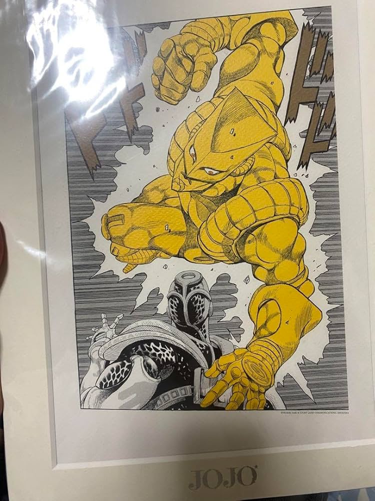 ジョジョ 第三部 スターダストクルセイダース 高級複製原画 『DIO』