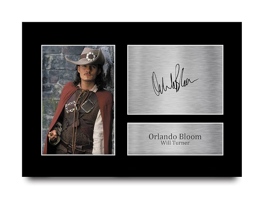 オーランド・ブルーム 直筆サイン LEAF POP CENTURY