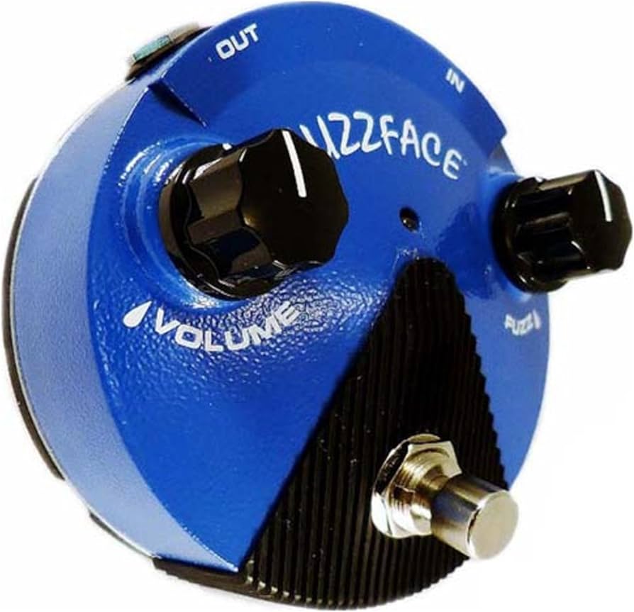 Amazon.com: Dunlop FFM1 SILICON FUZZ FACE MINI Pedal w/ 9V Power