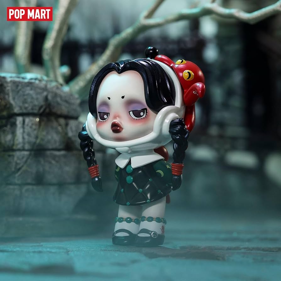 Amazon.co.jp: POP MART SKULLPANDA x The Addams Family シリーズ 3個