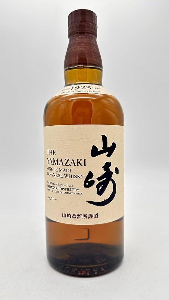 山崎 シングルモルトウイスキー 700ml 43%