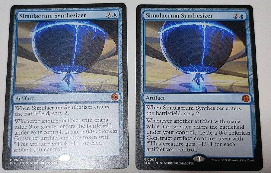 身代わり合成機 2枚セット MTG 身代わり合成機 英語 2枚 Simulacrum