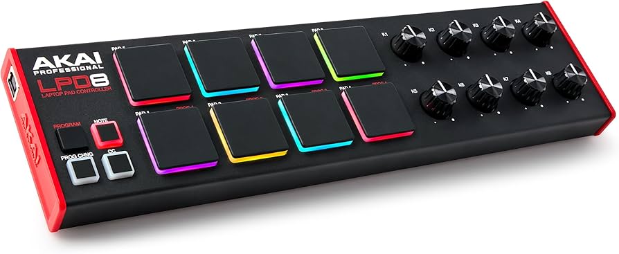 AKAI Professional MPX8 MIDIパッドコントローラー Amazon | Akai
