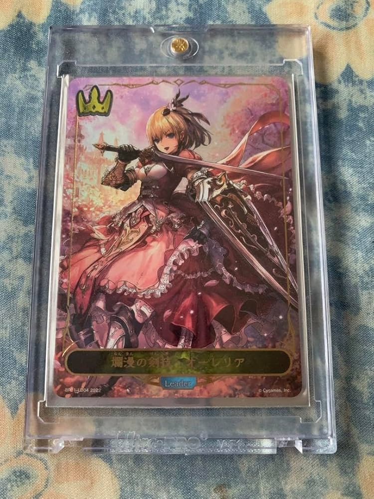 爛漫の剣技オーレリア リーダーカード シャドバエボルヴ シャドバ