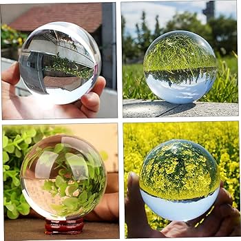 中古品】内画水晶玉 ガラス玉 鶴 中古品】内画水晶玉 ガラス玉 鶴 中古