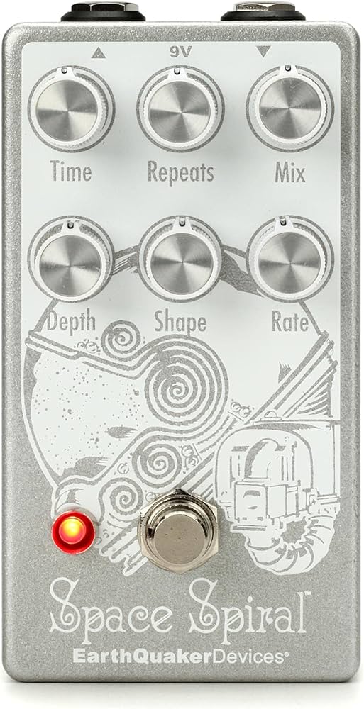 Amazon.co.jp: EarthQuaker Space Spiral V2モジュレーションディレイ