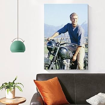 Amazon.co.jp: スティーブマックイーン映画ポスター ホーム装飾 アート