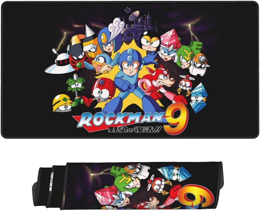 Amazon.co.jp: 人気 大型マウスパッドロックマンゼロ (4) 滑り止め