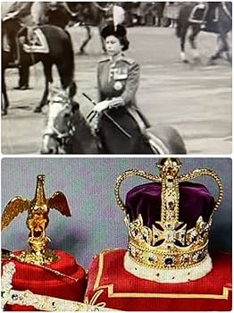 Amazon.co.jp: 戴冠記念シルバージュビリー25周年エリザベス女王