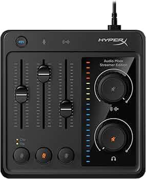 Amazon.com: HyperX Audio Mixer - Audio Interface : Musical Instruments