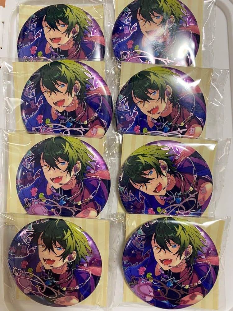 あんスタ 繁夢缶バッジ 影片みか あんスタ】影片みか 60点セット 中国