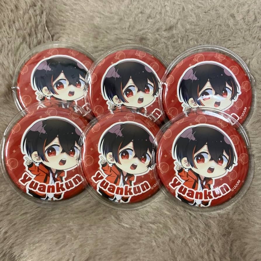 ゆあんくん 2025新ビジュ缶バッジ18個