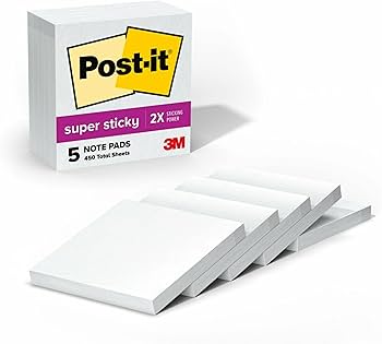 Amazon.co.jp: Post-it (ポスト・イット) 強力粘着 付箋 3 x 3インチ 5