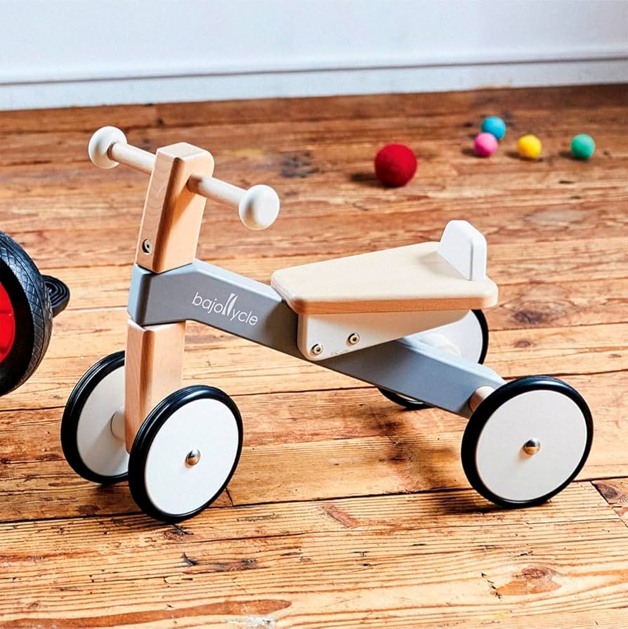 Amazon.co.jp: バヨ (BAJO) 木の四輪バイク 1歳頃から BAJ53710W