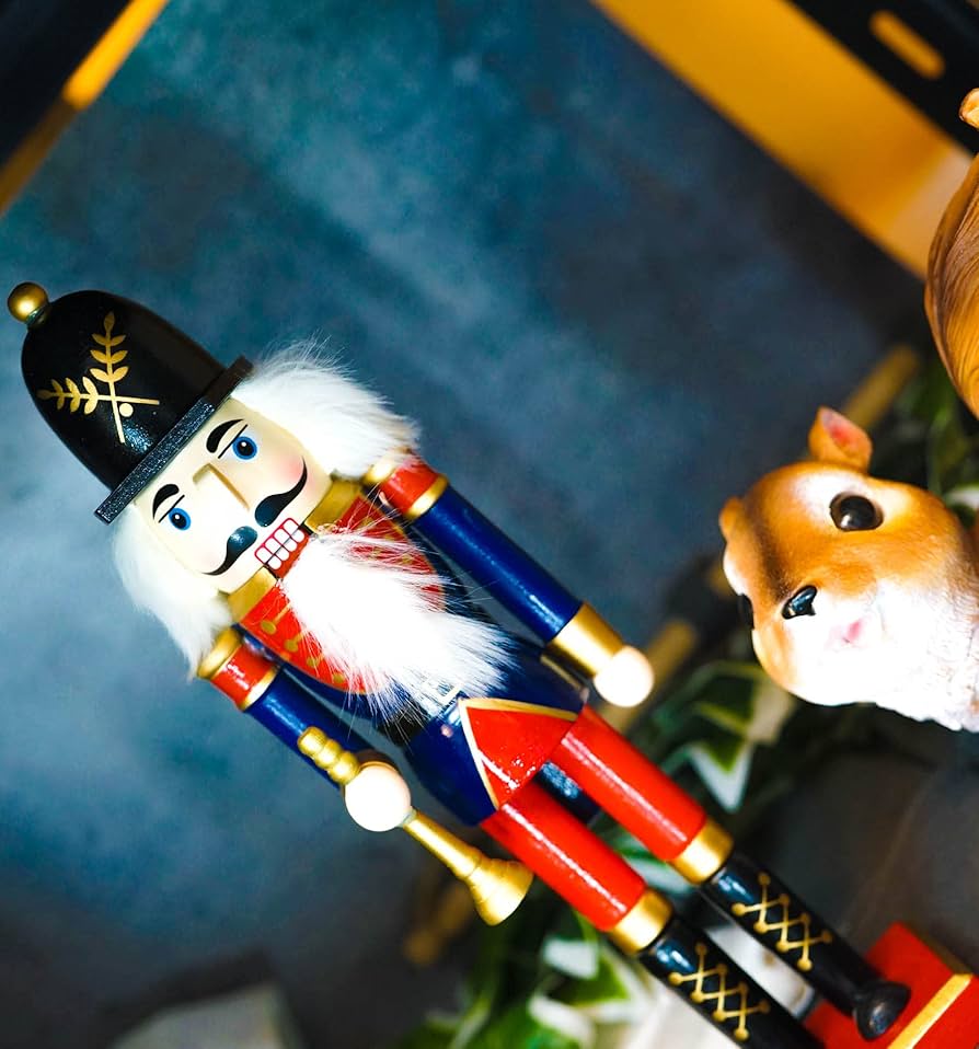 Amazon｜クルミ割り人形 人形 木製 くるみ割り人形 ドイツスタイル