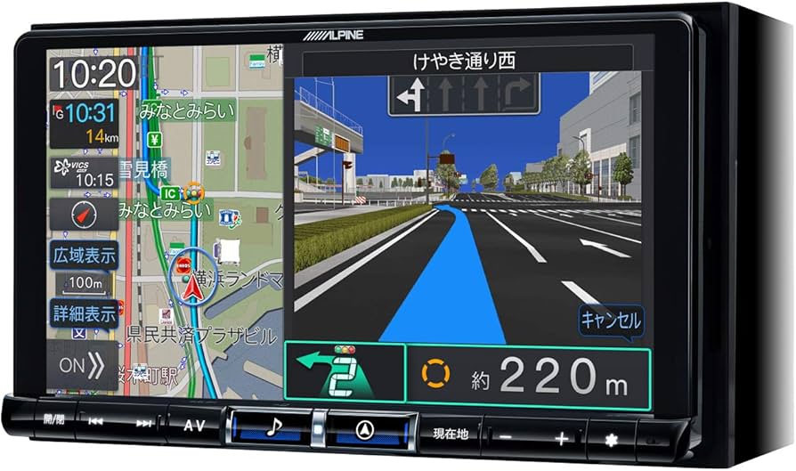 Amazon | アルパイン カーナビ BIG X 9型 X9NX 無料地図更新/フルセグ