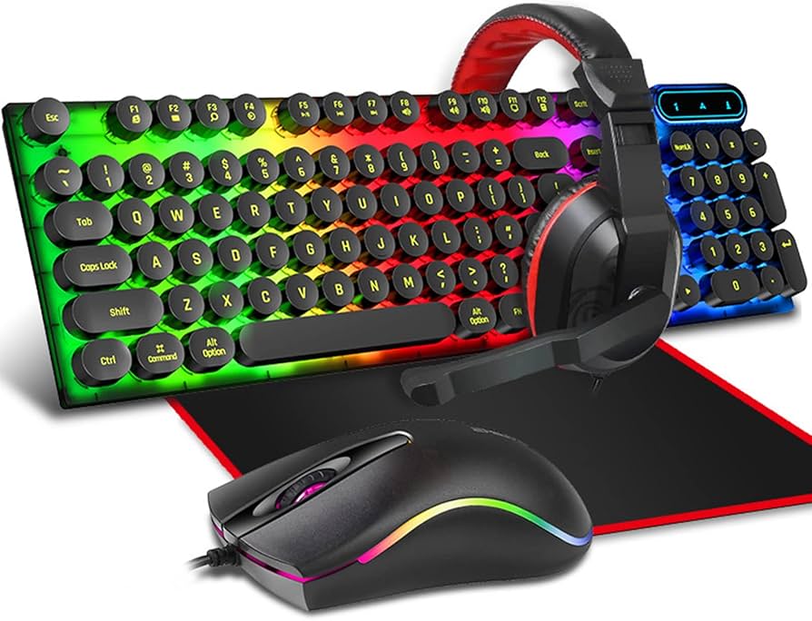 PCゲーム周年機器 ゲーミングマウス、キーボード、マウスパッド