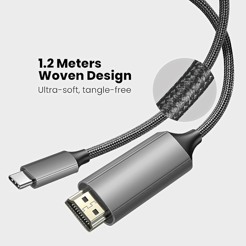 Xreal One Pro XREAL USB-C Video Cable - 0.8m Short Cord For Beam