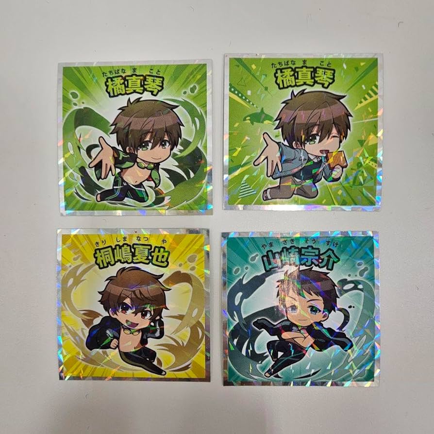 Free! 【希少】真琴 郁弥 韓国限定ペアチケ台紙 Free! 【希少】真琴