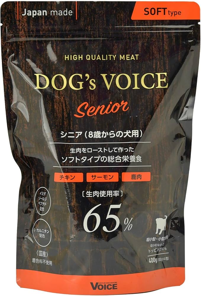 Amazon.co.jp: ドッグヴォイスシニア65 400g : ペット用品