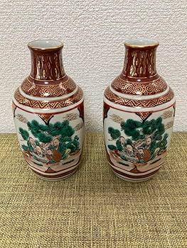 Amazon.co.jp: 九谷焼 九谷庄三 徳利 陶器 2点 : ホーム＆キッチン