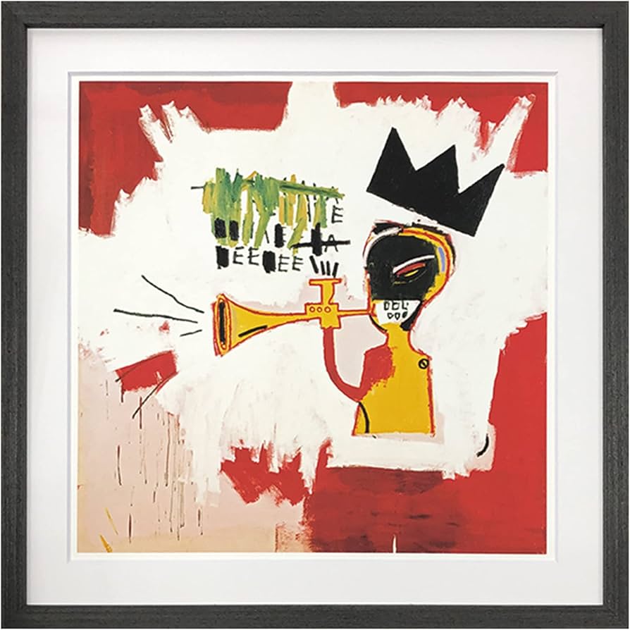Amazon.co.jp: 美工社 アートパネル Jean-Michel Basquiat （ジャン